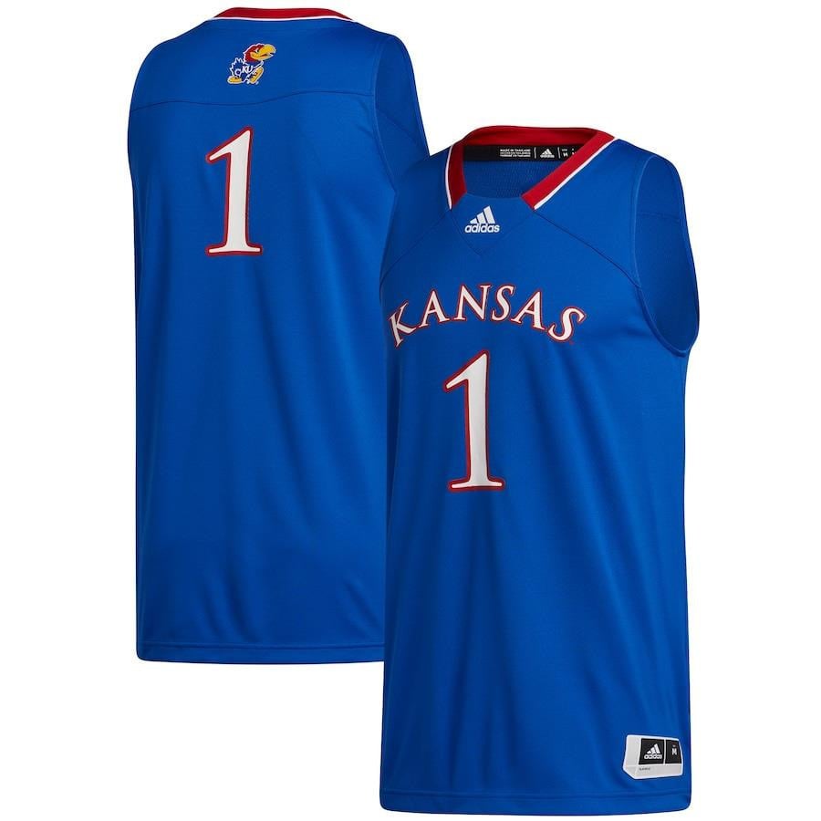 1 Kansas Jayhawks Swingman Jersey - Royal