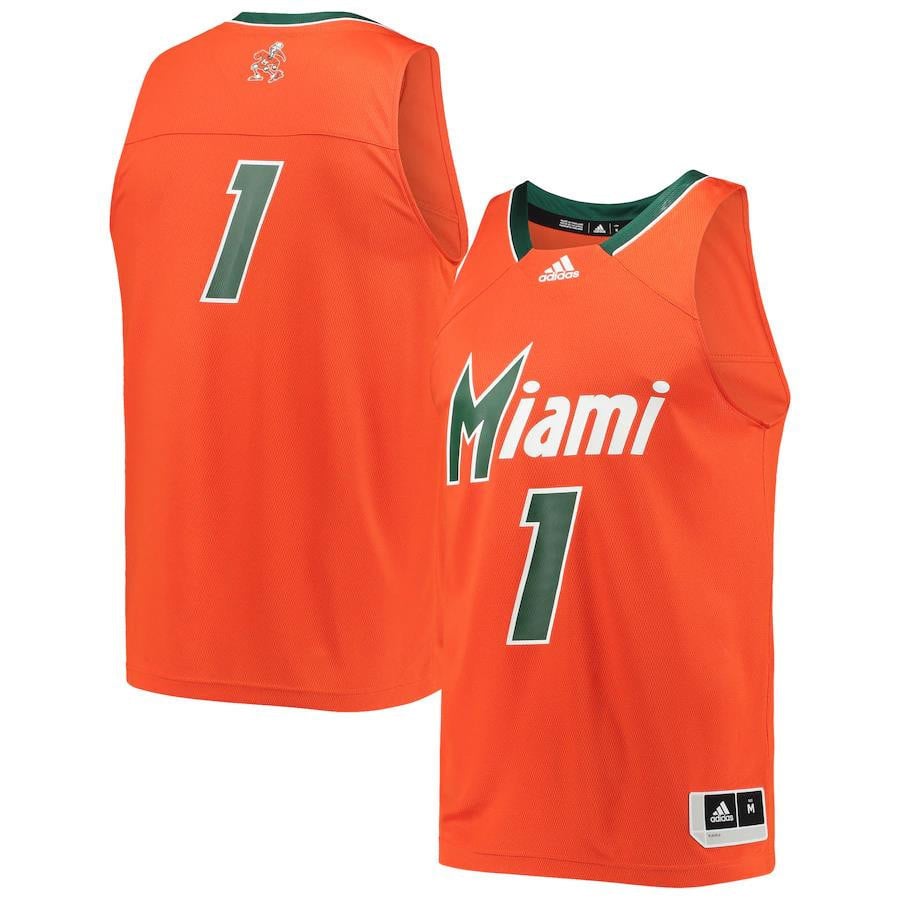 1 Miami Hurricanes Reverse Retro Jersey - Orange