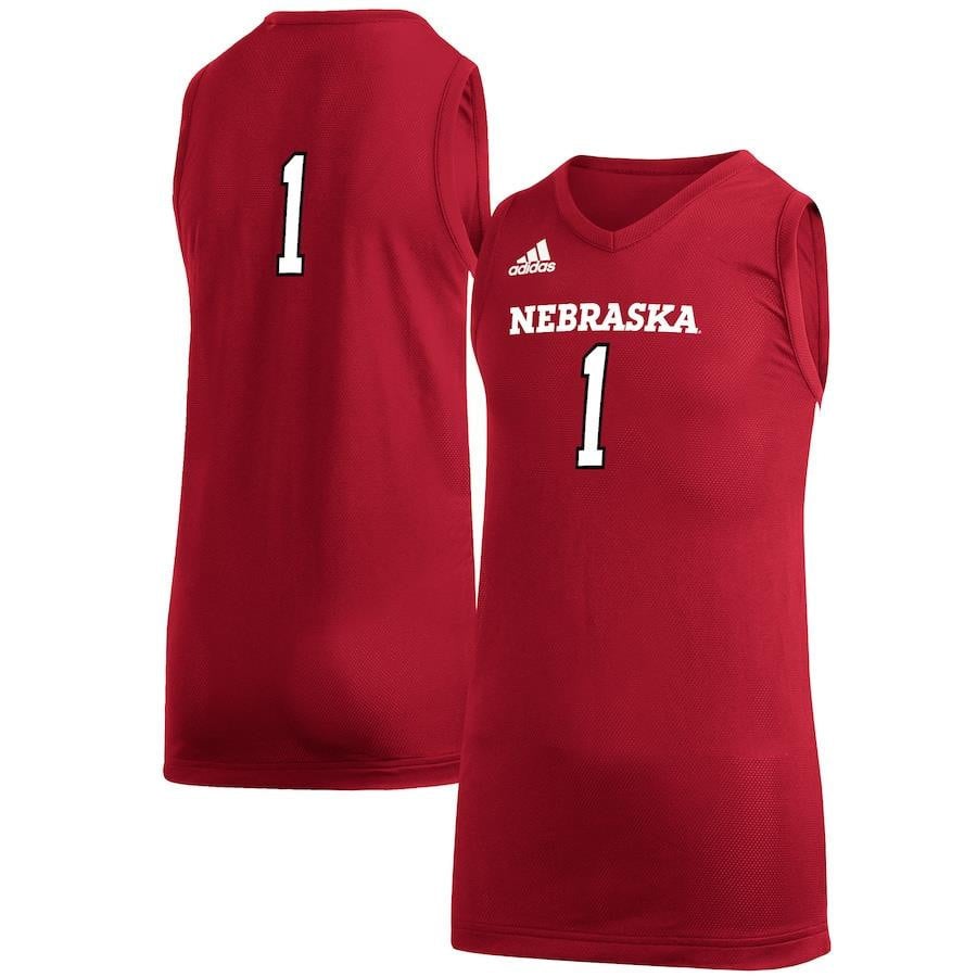 1 Nebraska Huskers Youth Game Jersey - Scarlet