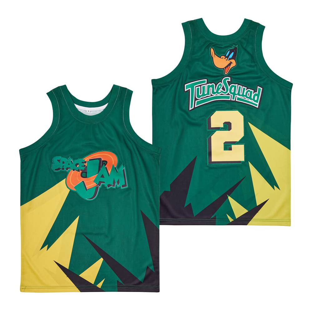 #2 Tune Squad Space Jam Swingman Jersey - Green