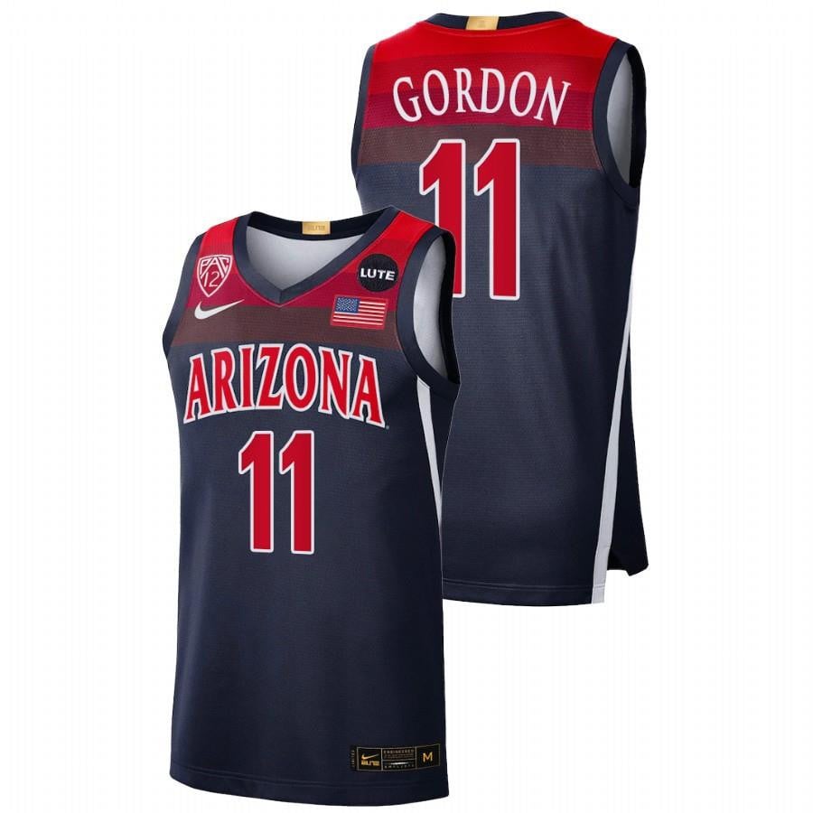 Aaron Gordon 11 Navy Arizona Wildcats Elite Limited Jersey