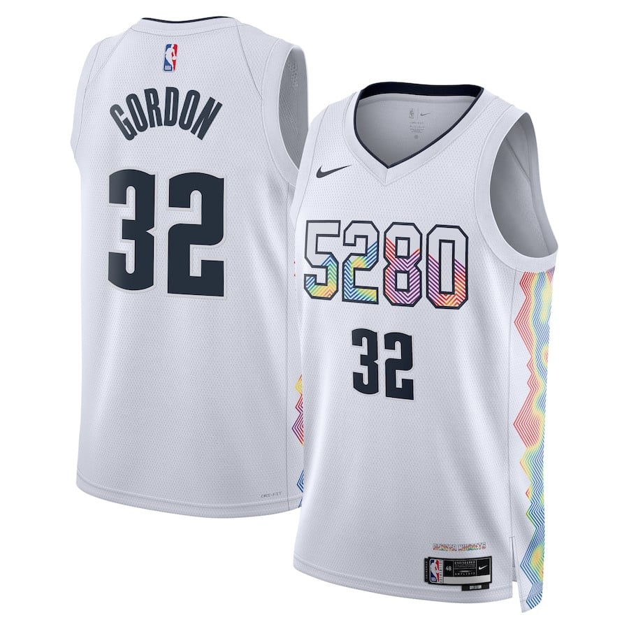 Aaron Gordon 32 Denver Nuggets Unisex 2024/25 Swingman Player Jersey - City Edition - White
