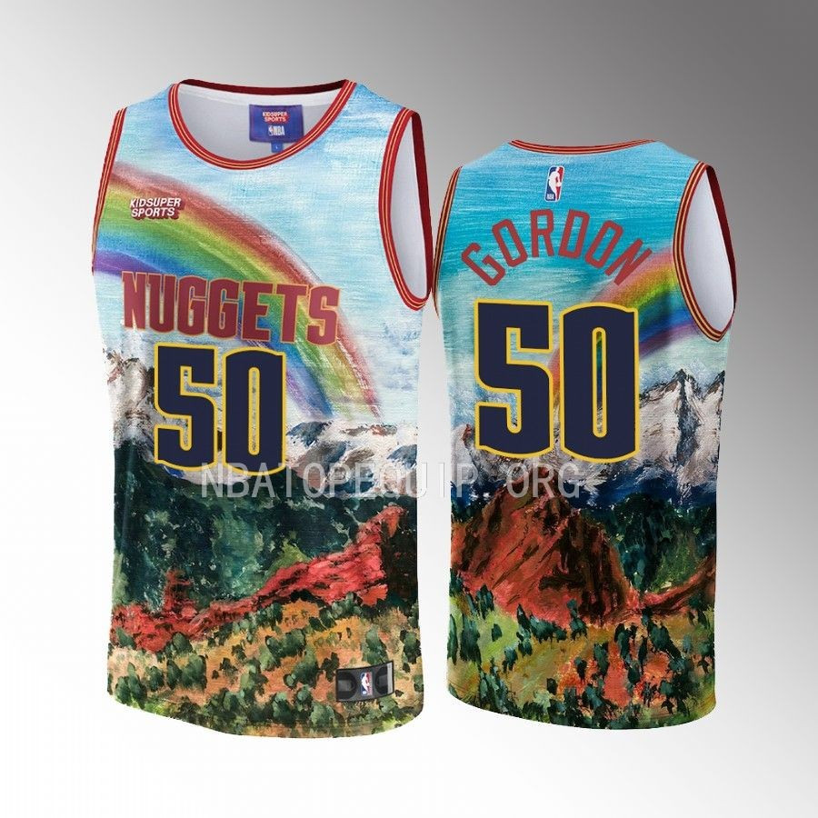 Aaron Gordon 50 Denver Nuggets Nba & Kidsuper Studios Unisex Hometown Jersey