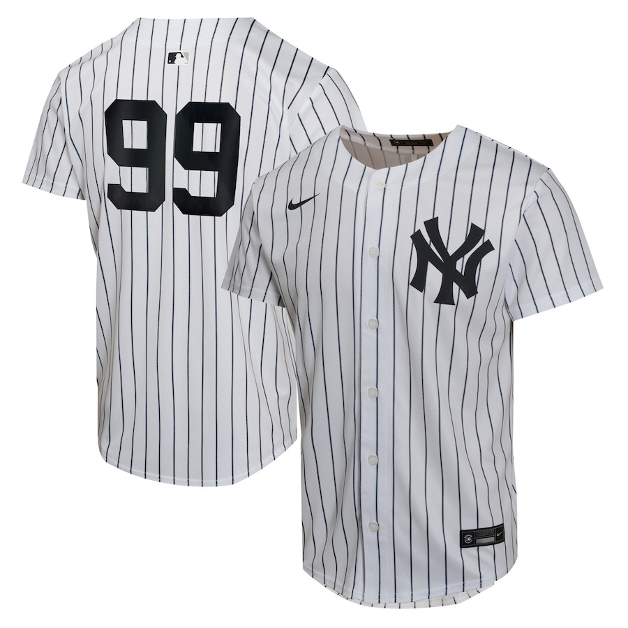 Aaron Judge 99 New York Yankees Home Game Player Youth Jersey - White