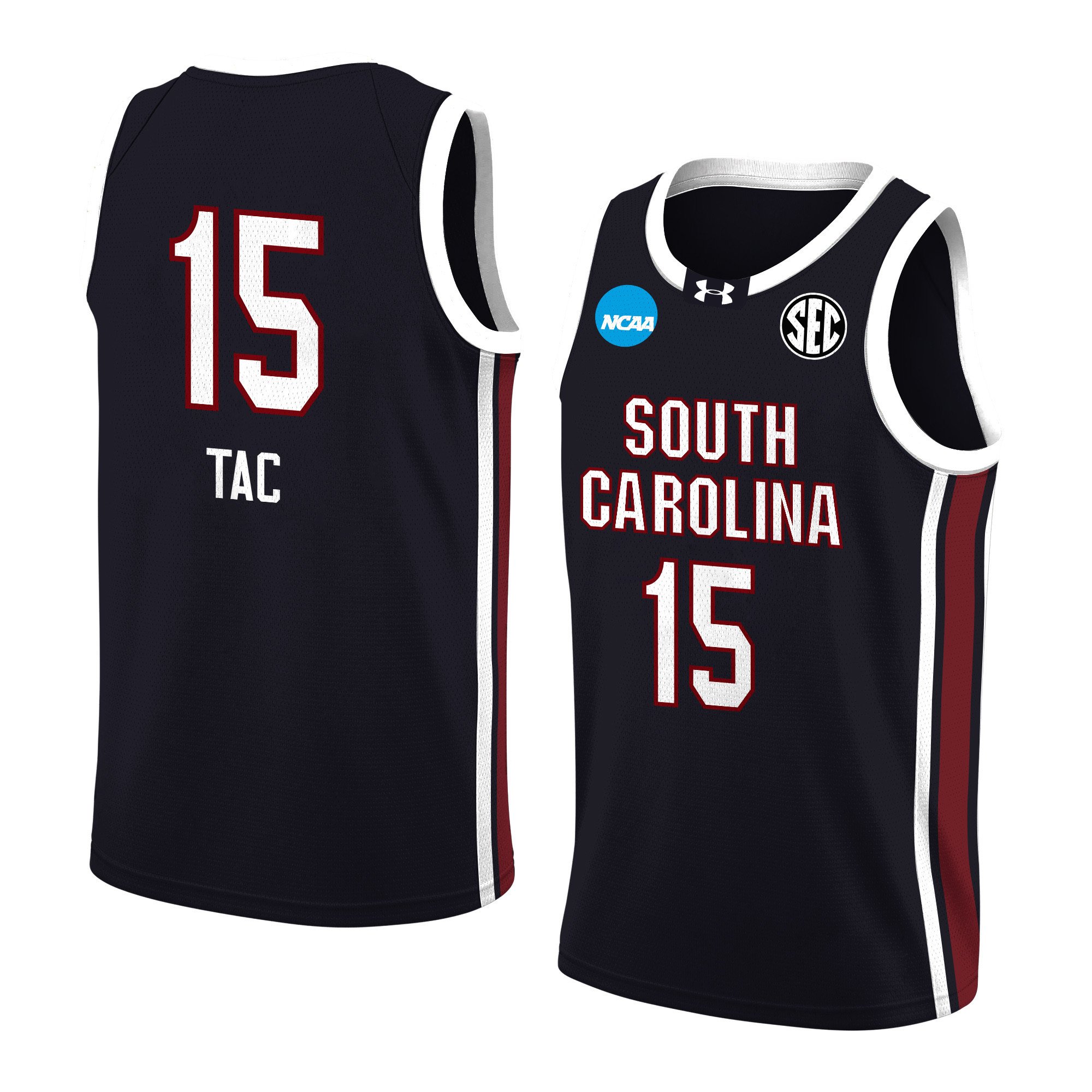 Adhel Tac 15 South Carolina 2024 Women's Basketball Jersey - Black, Unisex Jersey