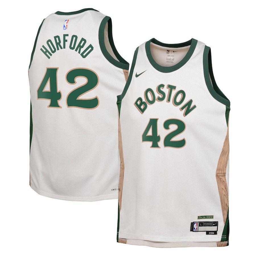 Al Horford 42 Boston Celtics 2023/24 City Edition Swingman Youth Jersey - White