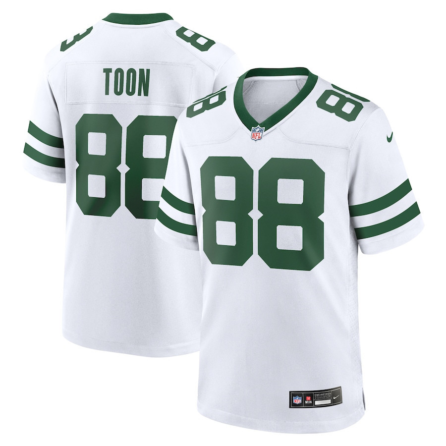 Al Toon 88 New York Jets Game Jersey Retired Player - Men, Legacy White Js3559