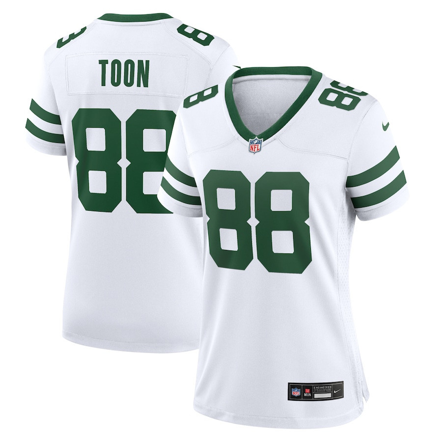 Al Toon 88 New York Jets Game Jersey Retired Player - Women, White Js7101