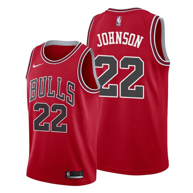 Alize Johnson Chicago Bulls Red Icon Edition Jersey 24 - Men Jersey