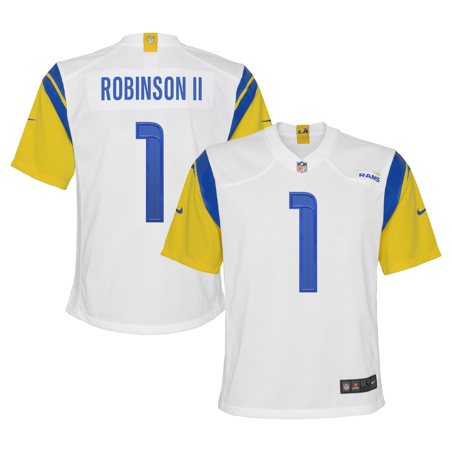 Allen Robinson 1 Los Angeles Rams Youth Game Jersey - White Js9209