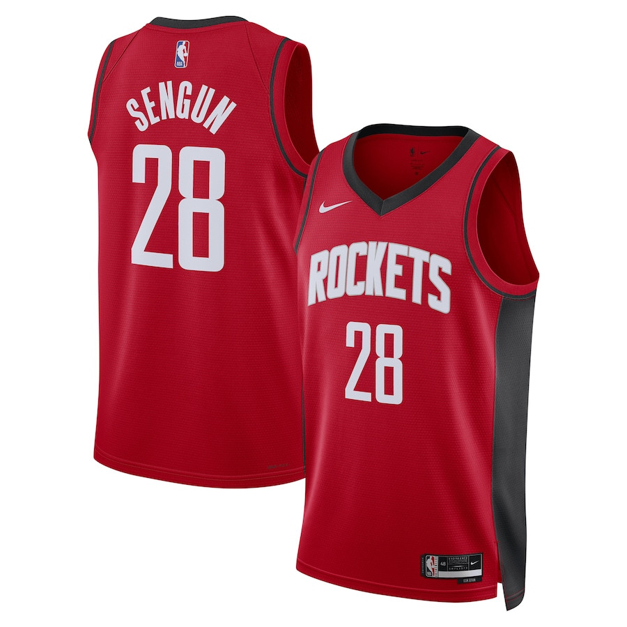 Alperen Sengun 28 Houston Rockets Unisex Swingman Jersey - Icon Edition - Red