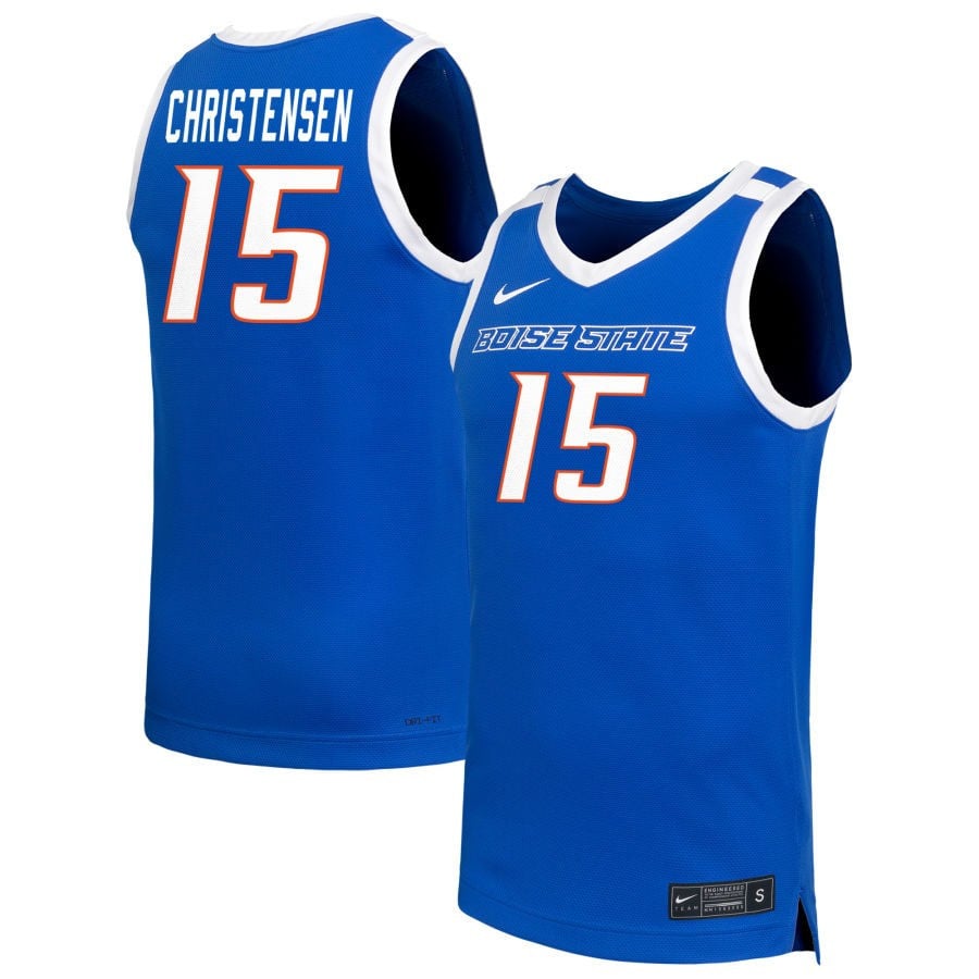 Alyssa Christensen 15 Boise State Broncos Unisex Nil Women's Basketball Jersey - Royal