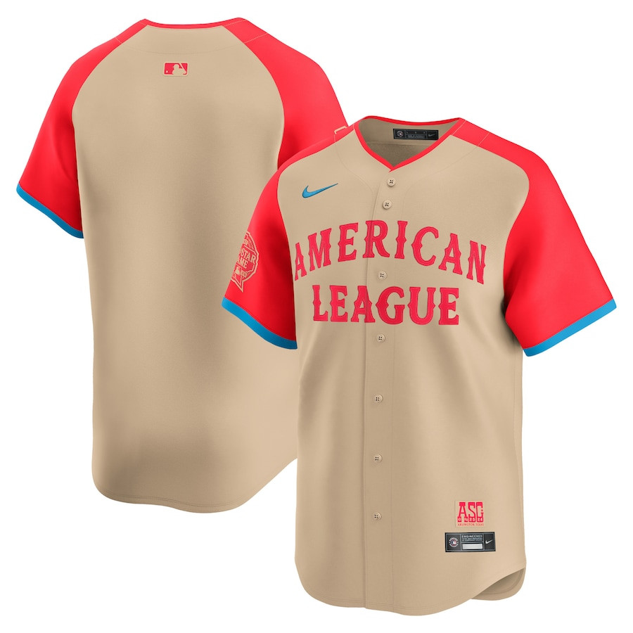 American League 2024 All-star Game Limited Player Men Jersey - Cream