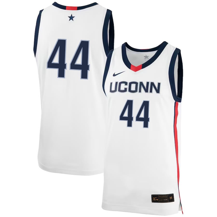 Andre Jackson Jr. 44 Uconn Huskies Basketball Jersey - Men White