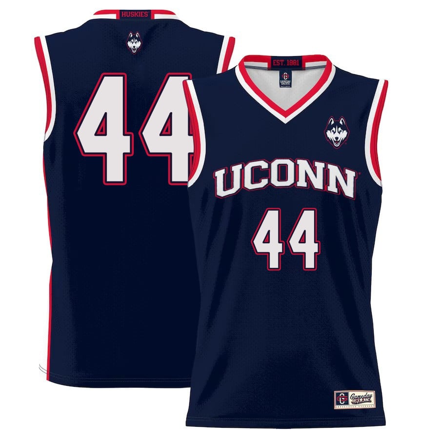 Andre Jackson Jr. 44 Uconn Huskies Basketball Men Jersey - Navy
