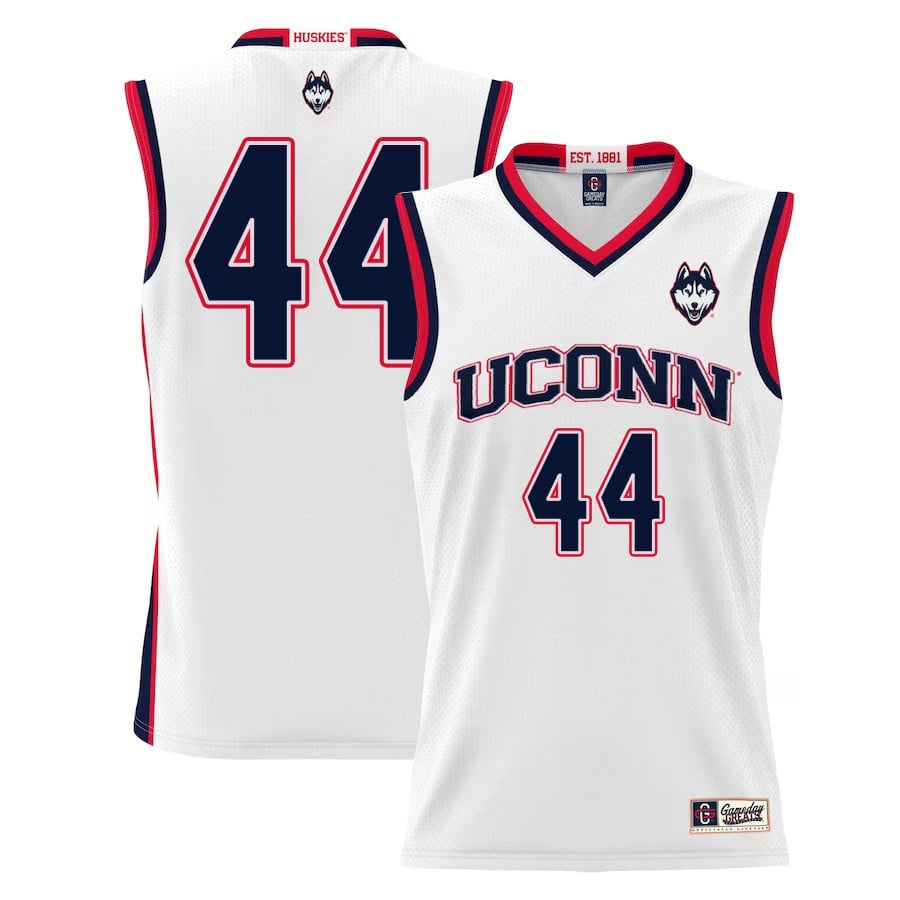 Andre Jackson Jr. 44 Uconn Huskies Basketball Men Jersey - White