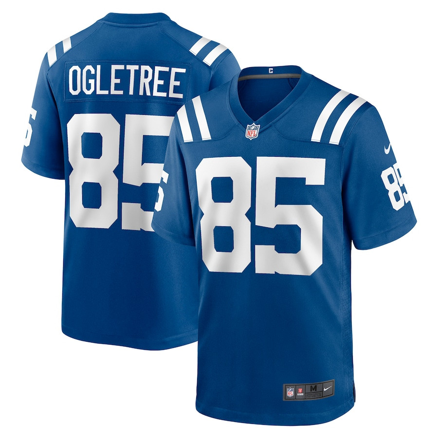 Andrew Ogletree 85 Indianapolis Colts Game Player Men Jersey - Royal Js9807