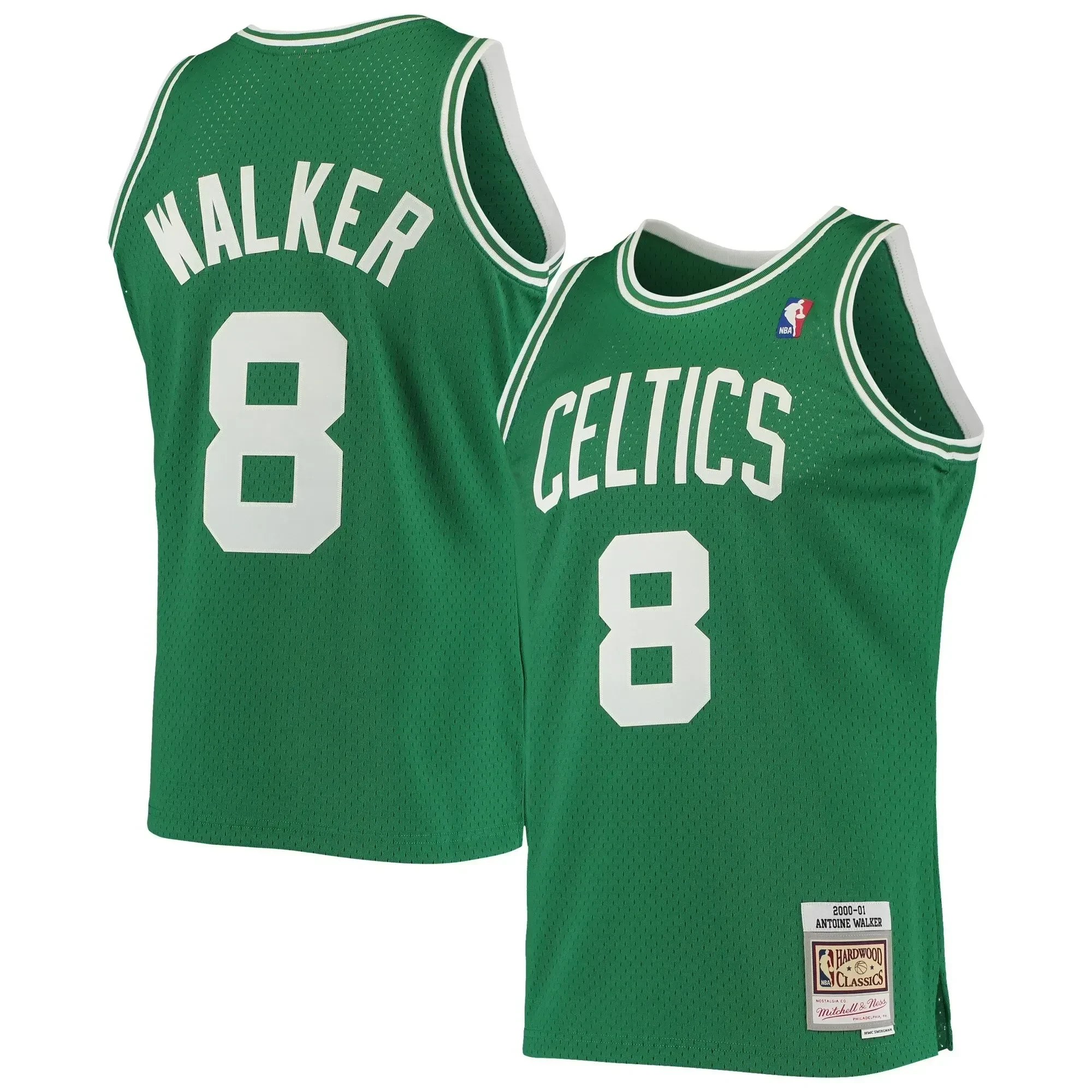Antoine Walker Boston Celtics Mitchell & Ness Hardwood Classics Swingman Jersey - Kelly Green