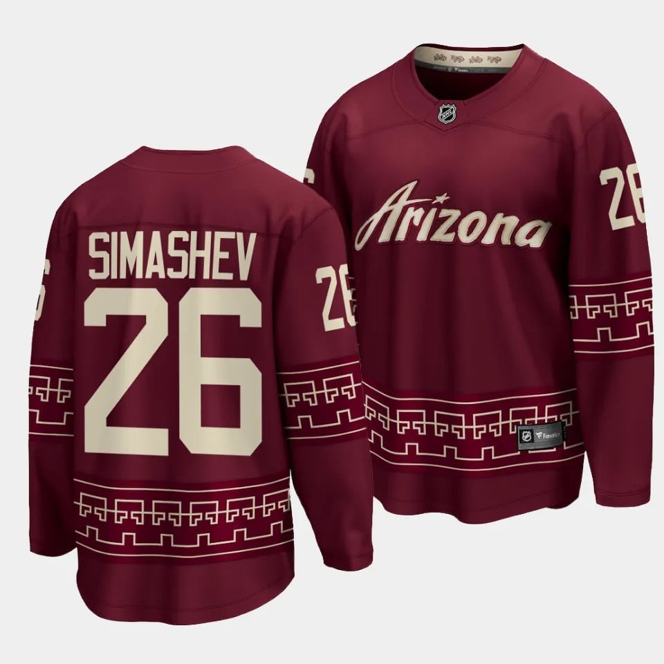 Arizona Coyotes #26 Arizona Coyotes 2023 Draft Alternate Men Jersey