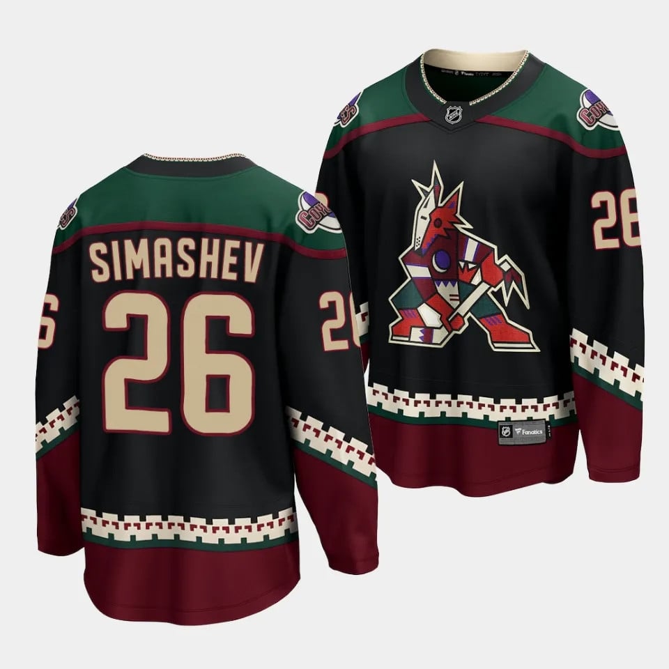 Arizona Coyotes #26 Arizona Coyotes 2023 Draft Home Men Jersey