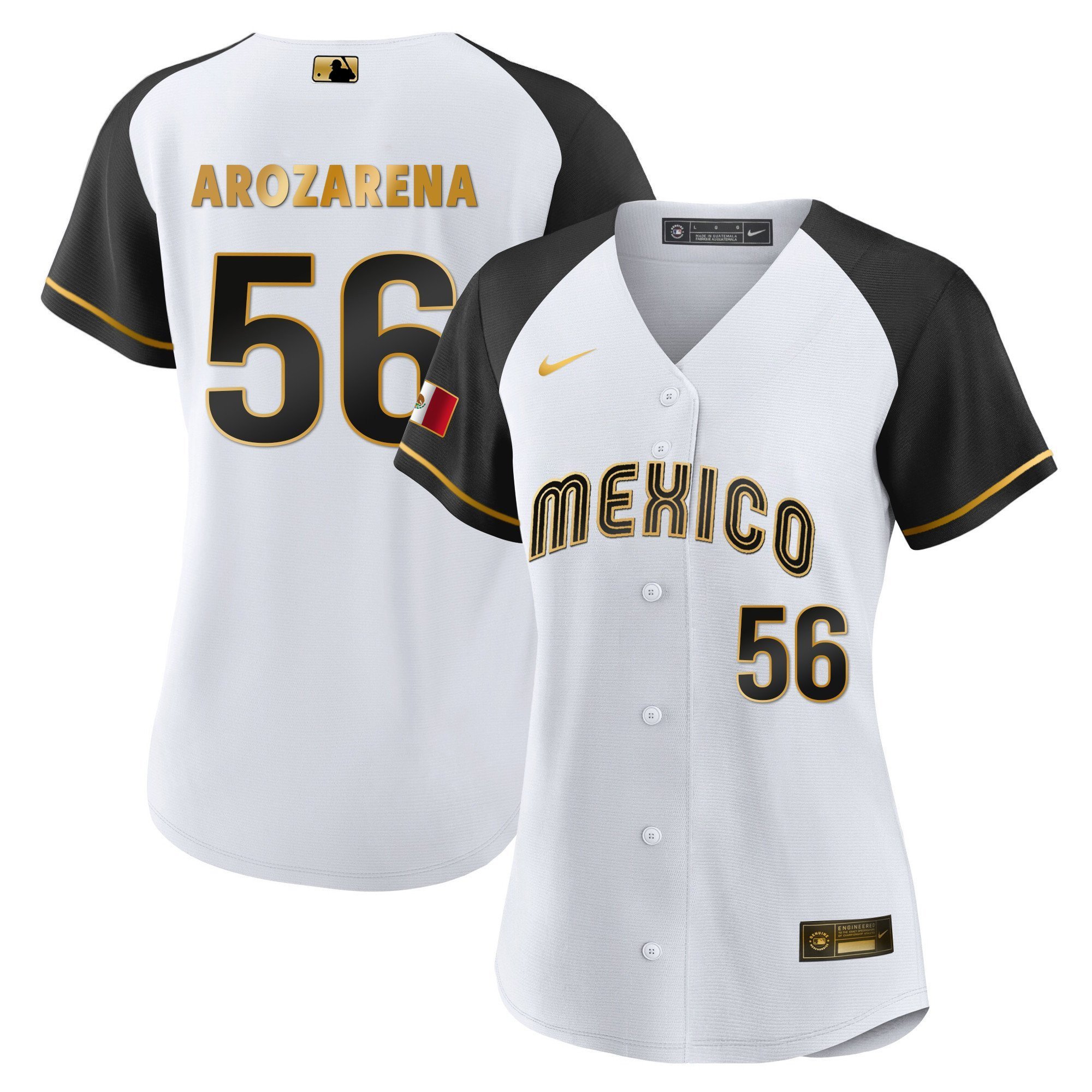 Arozarena 56 Mexico 2023 Baseball Jersey - Alternate