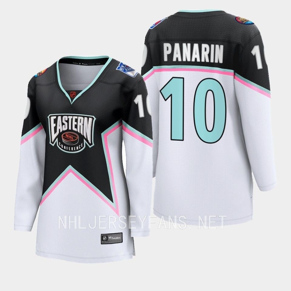 Artemi Panarin 10 New York Rangers 2023 All-star Game Jersey Black Equipment
