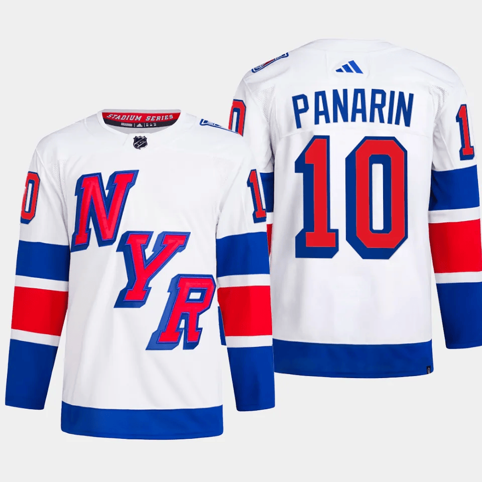 Artemi Panarin 10 New York Rangers 2024 Stadium Series Primegreen Men Jersey - White
