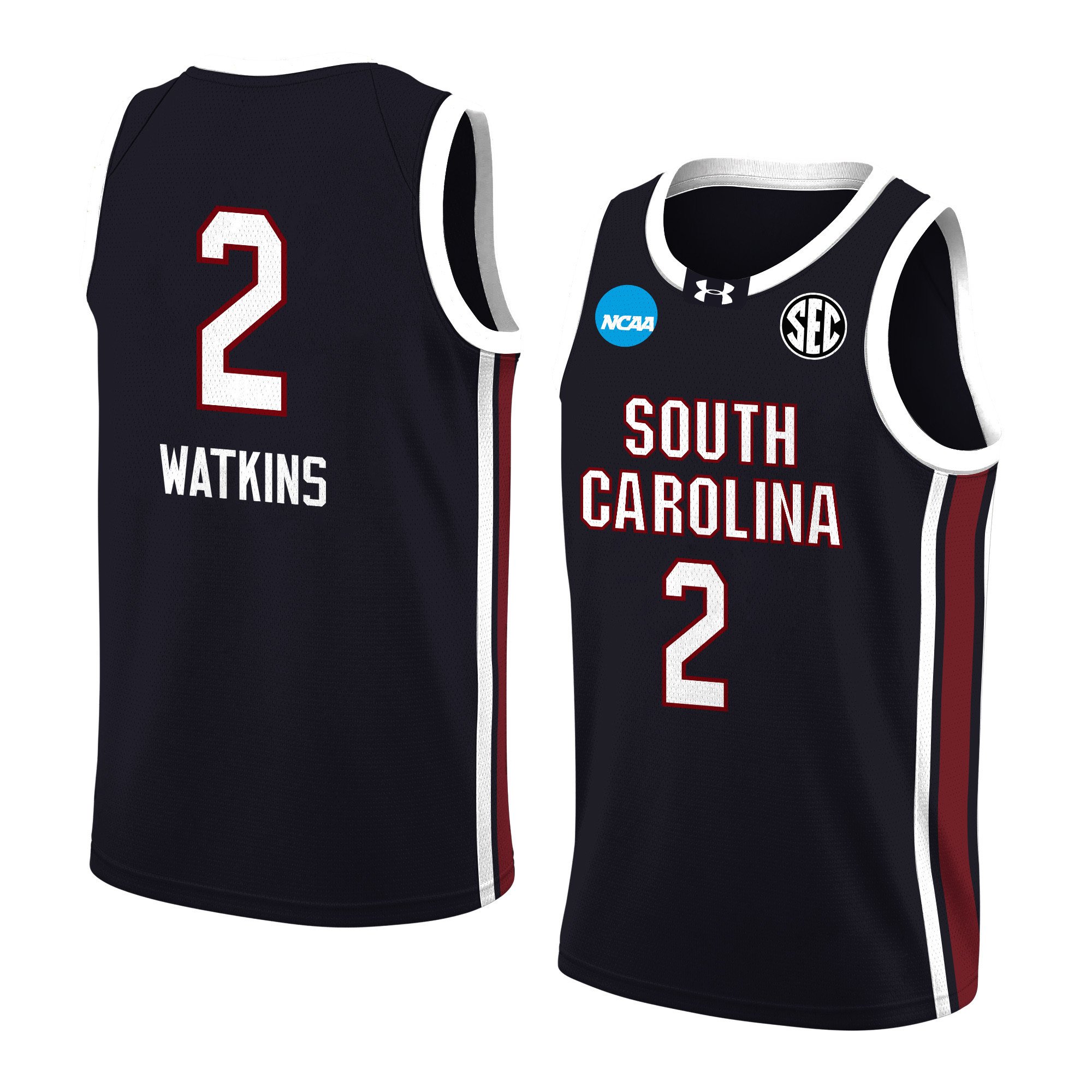 Ashlyn Watkins 2 South Carolina 2024 Women's Basketball Jersey - Black, Unisex Jersey