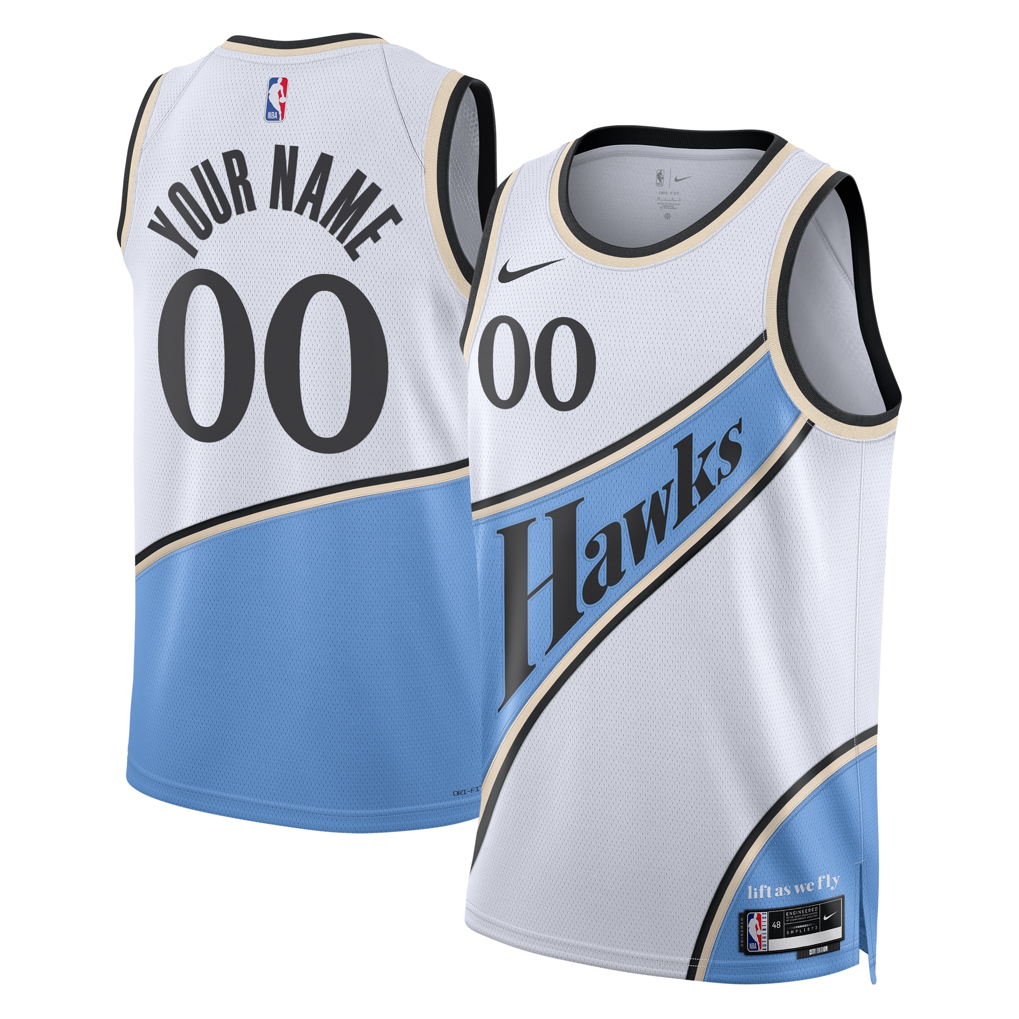 Atlanta Hawks City Edition Swingman Jersey 2024 - Custom - Unisex