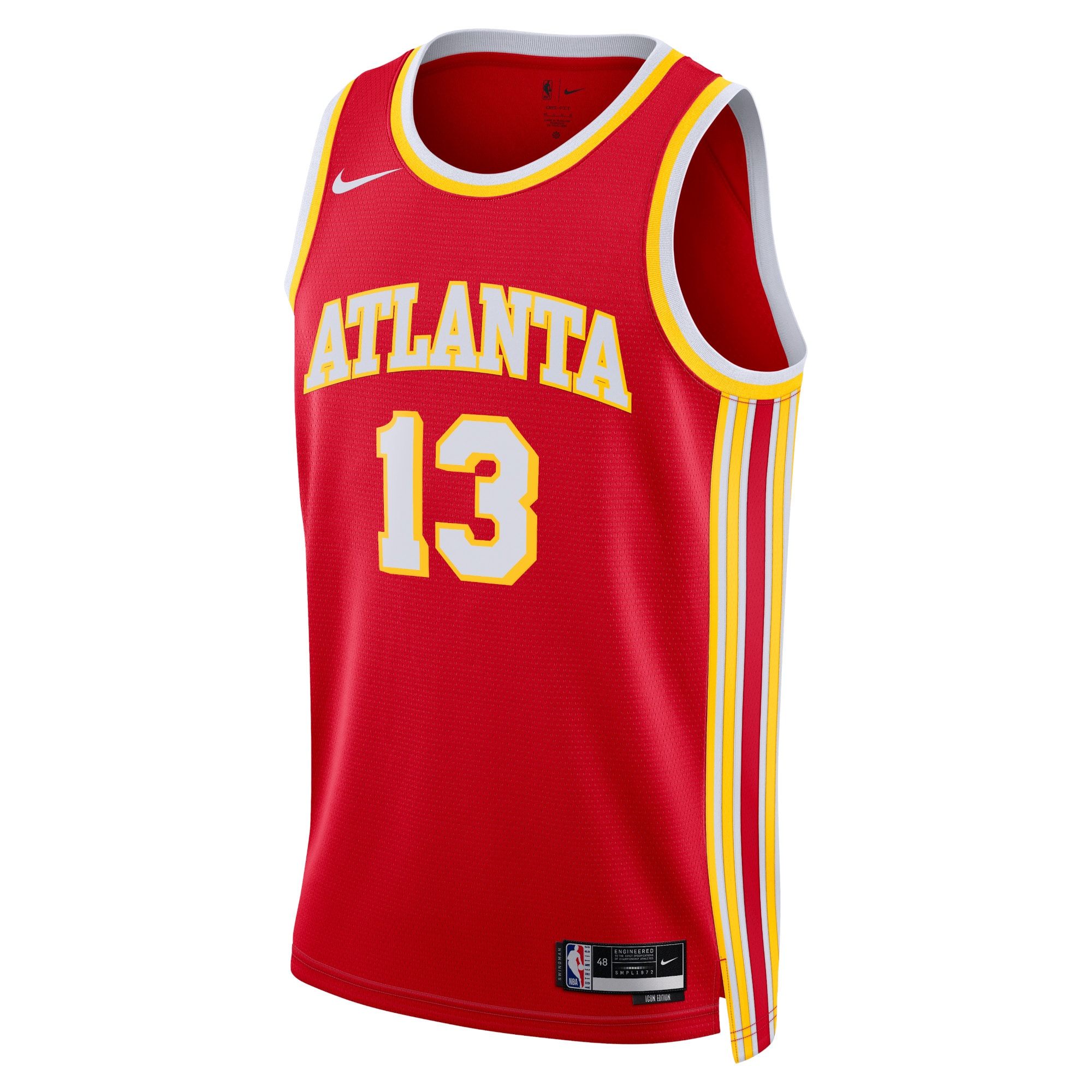 Atlanta Hawks Icon Edition Swingman Jersey - Red - Bogdan Bogdanovi? - Unisex
