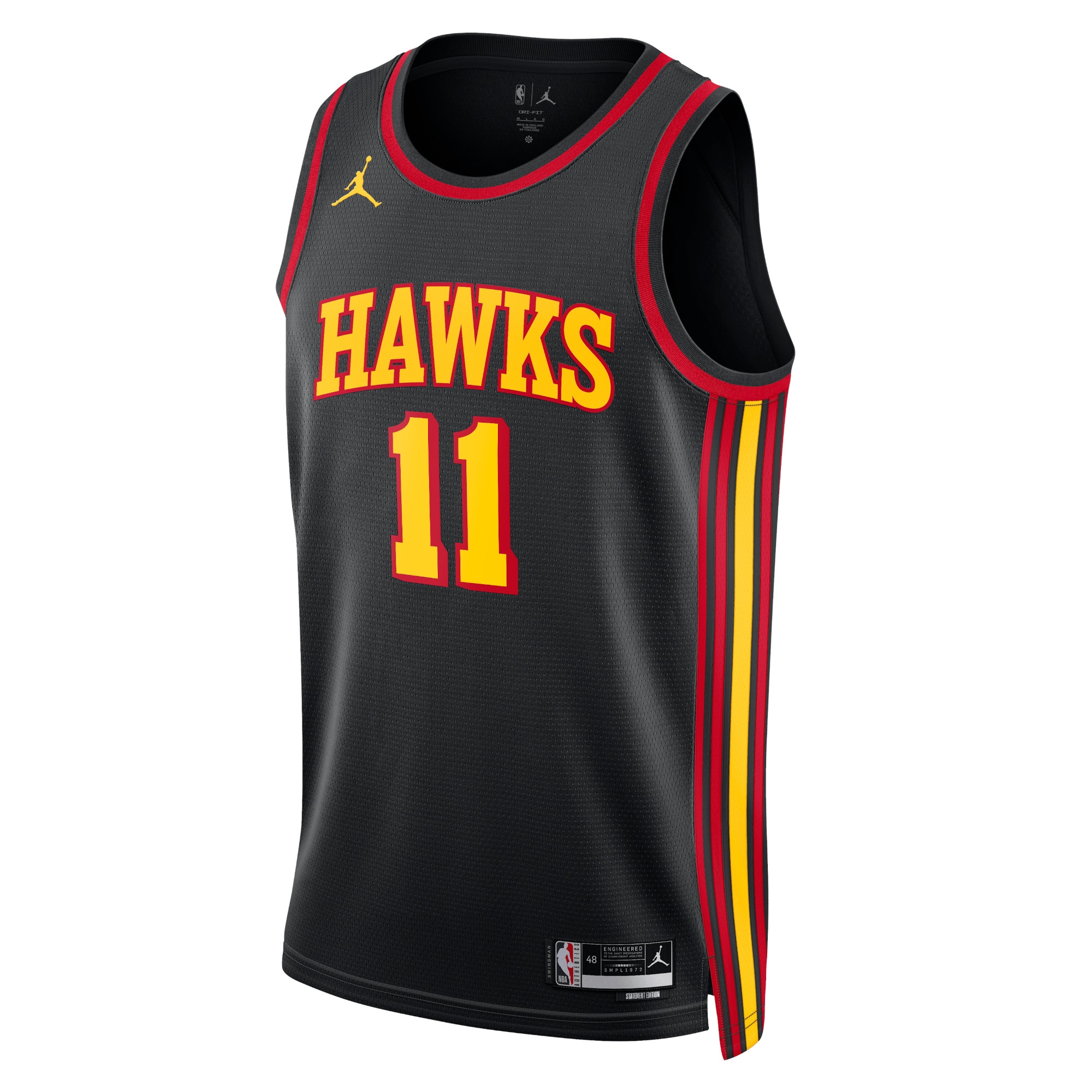 Atlanta Hawks Jordan Statement Edition Swingman Jersey - Black - Trae Young - Unisex