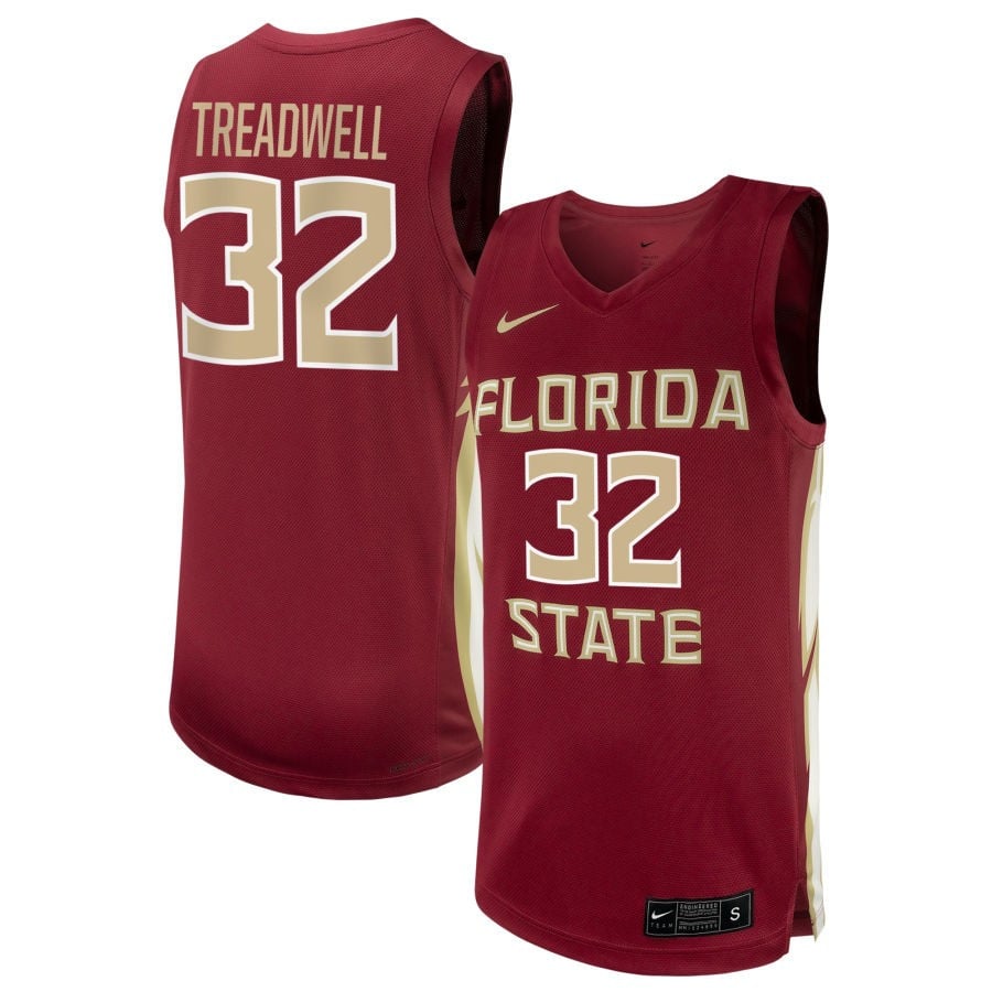 Avery Treadwell 32 Florida State Seminoles Unisex Nil Women's Basketball Jersey - Garnet