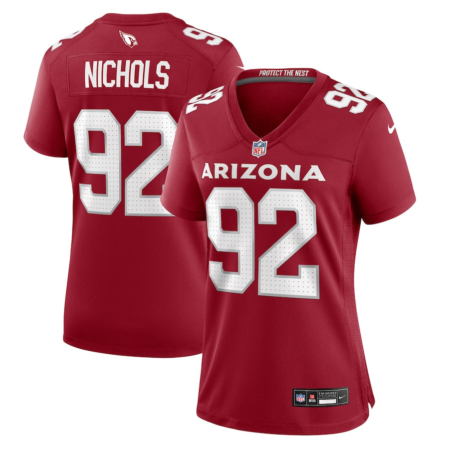 Bilal Nichols 92 Arizona Cardinals Women's Game Jersey - Cardinal Js1212