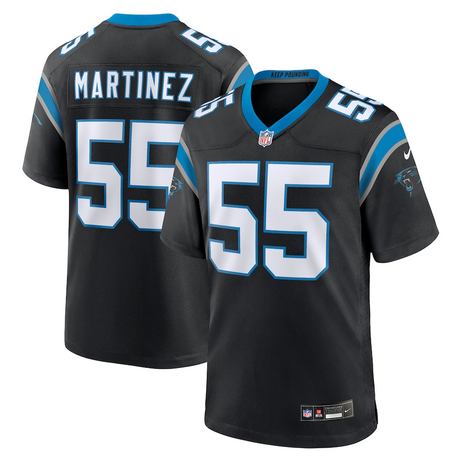 Blake Martinez 55 Carolina Panthers Game Men Jersey - Black Js5438