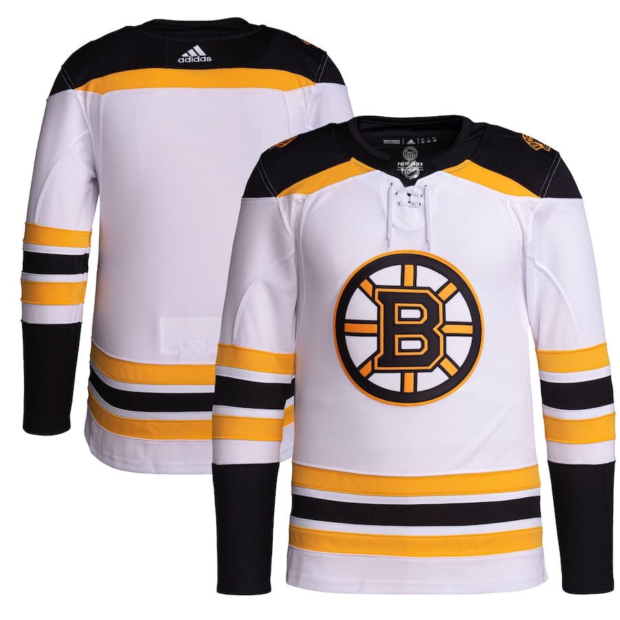 Boston Bruins Away Primegreen Jersey - Men, White