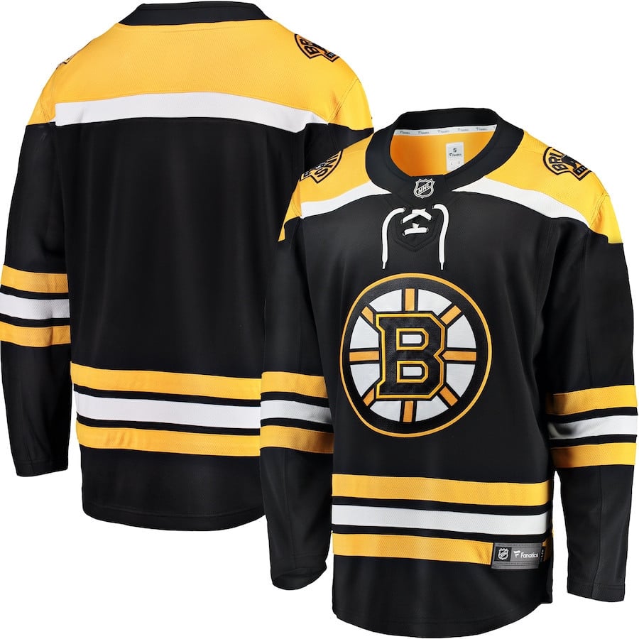 Boston Bruins Breakaway Away Jersey - Men, Black