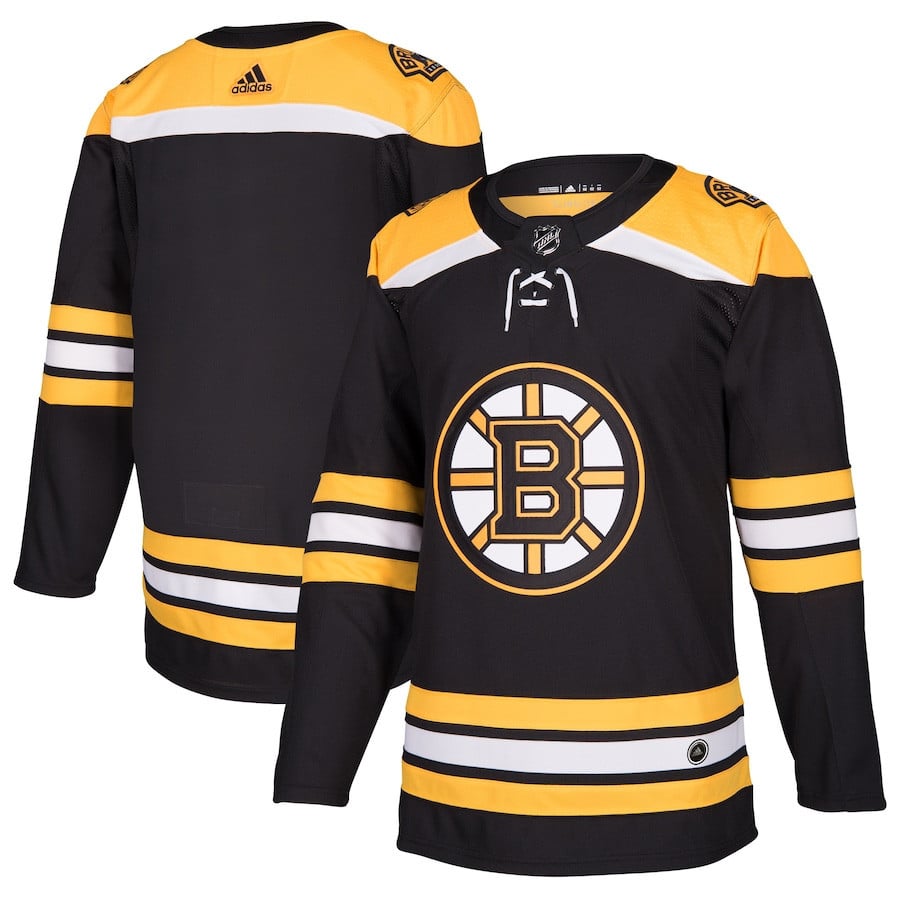 Boston Bruins Home Blank Jersey - Men, Black