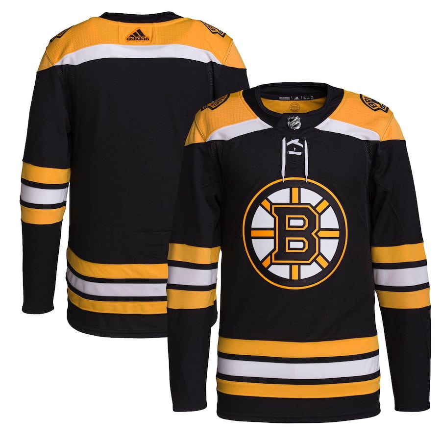 Boston Bruins Home Primegreen Jersey - Men, Black