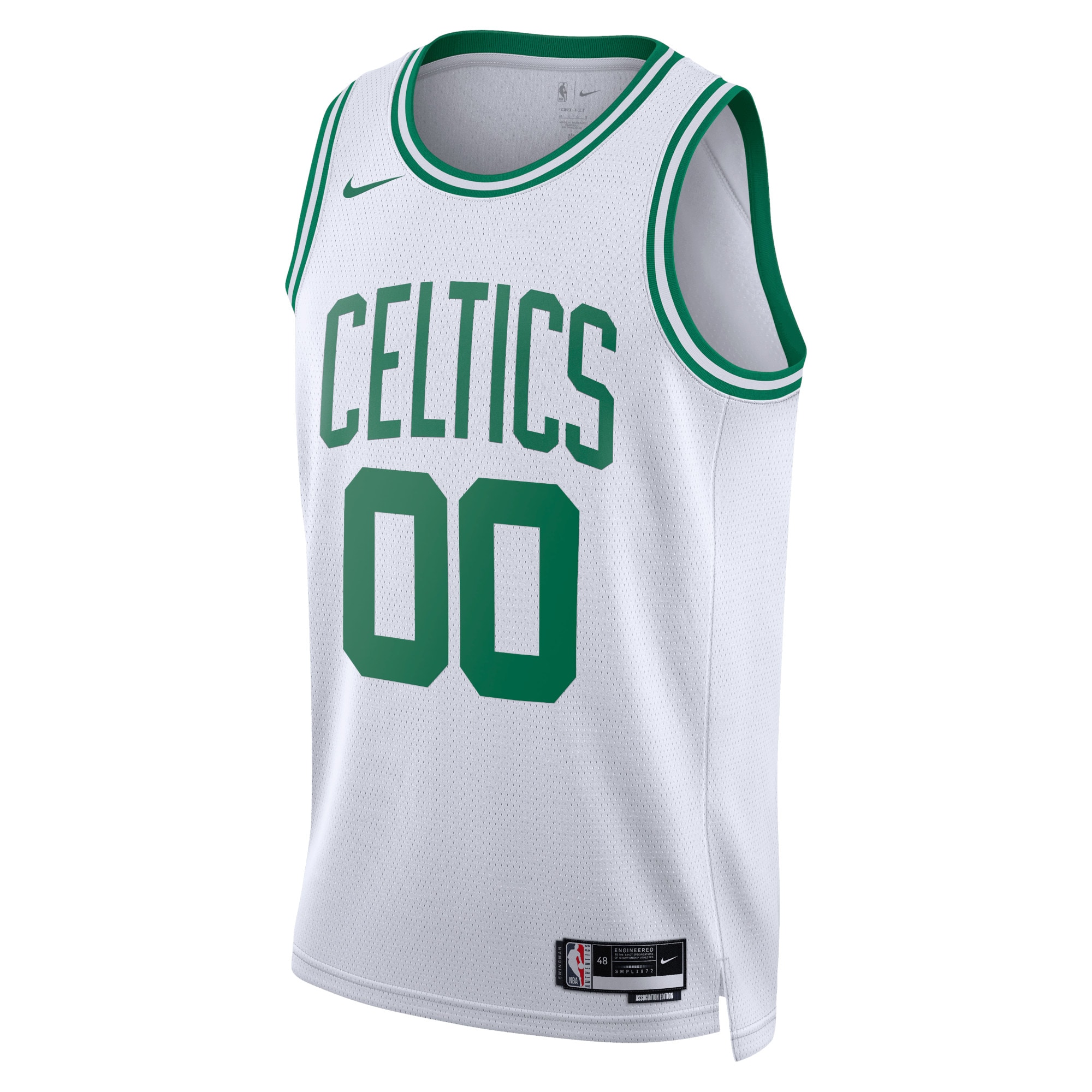 Boston Celtics Association Swingman Jersey - Custom - Unisex