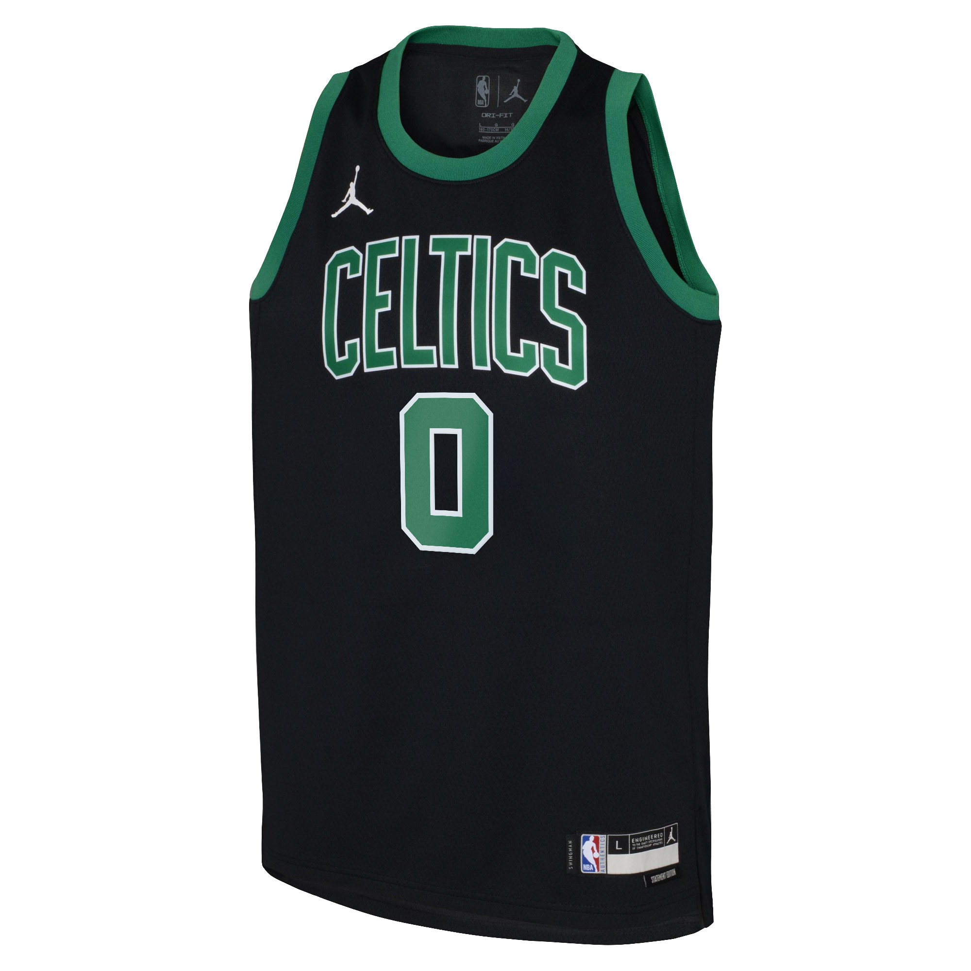 Boston Celtics Jordan Statement Edition Swingman Jersey 22 - Green - Jayson Tatum - Youth