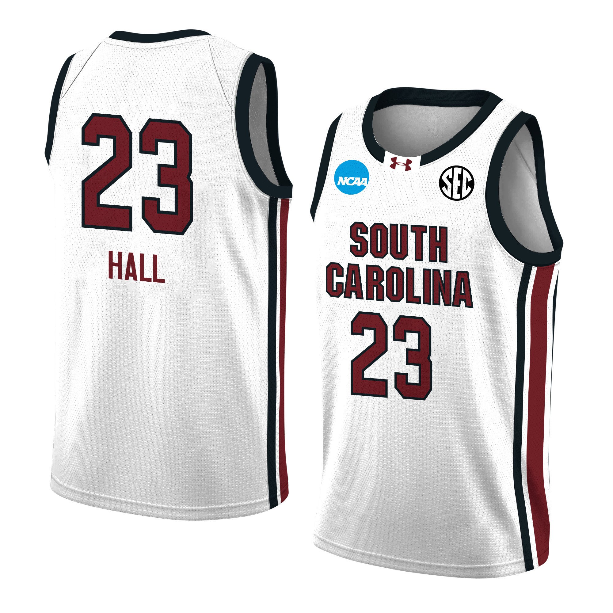 Bree Hall 23 South Carolina 2024 Women's Basketball Jersey - White, Unisex Jersey