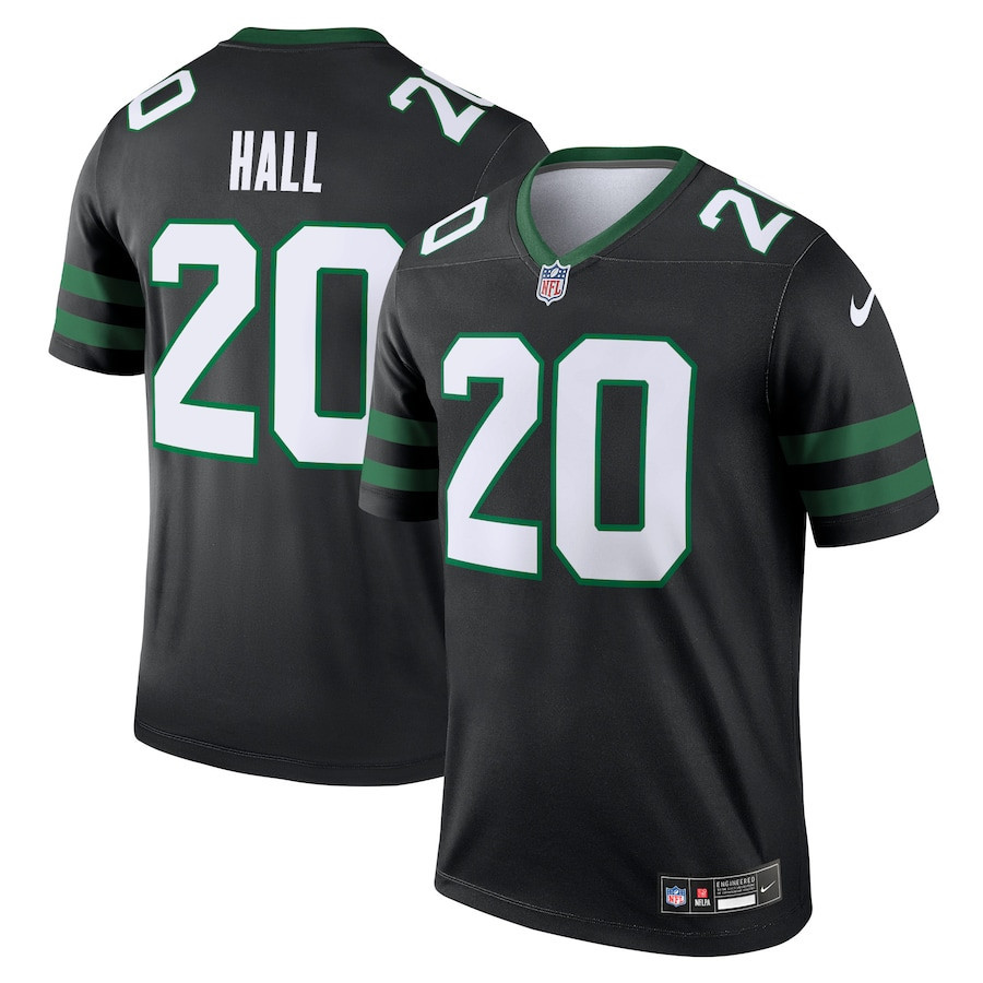 Breece Hall 20 New York Jets Alternate Legend Jersey - Men, Legacy Black Js8420