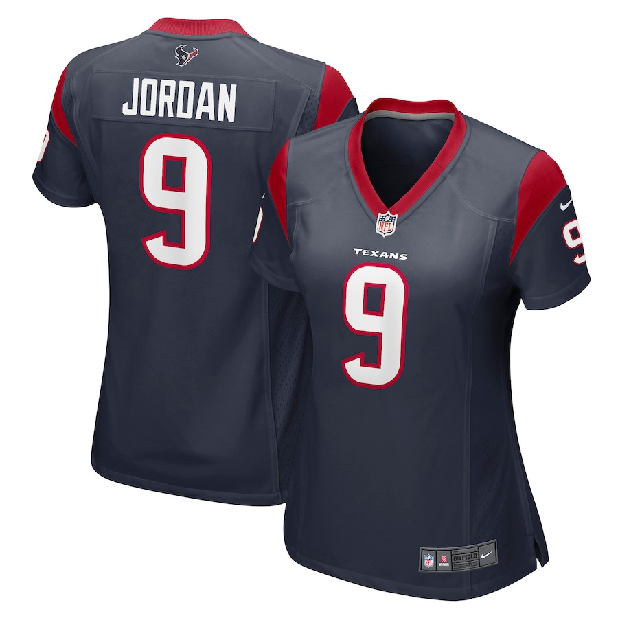 Brevin Jordan 9 Houston Texans Women Game Jersey - Navy Js1824