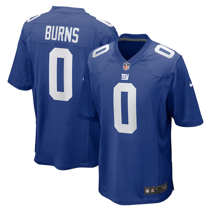 Brian Burns 0 New York Giants Game Men Jersey - Royal Js6901