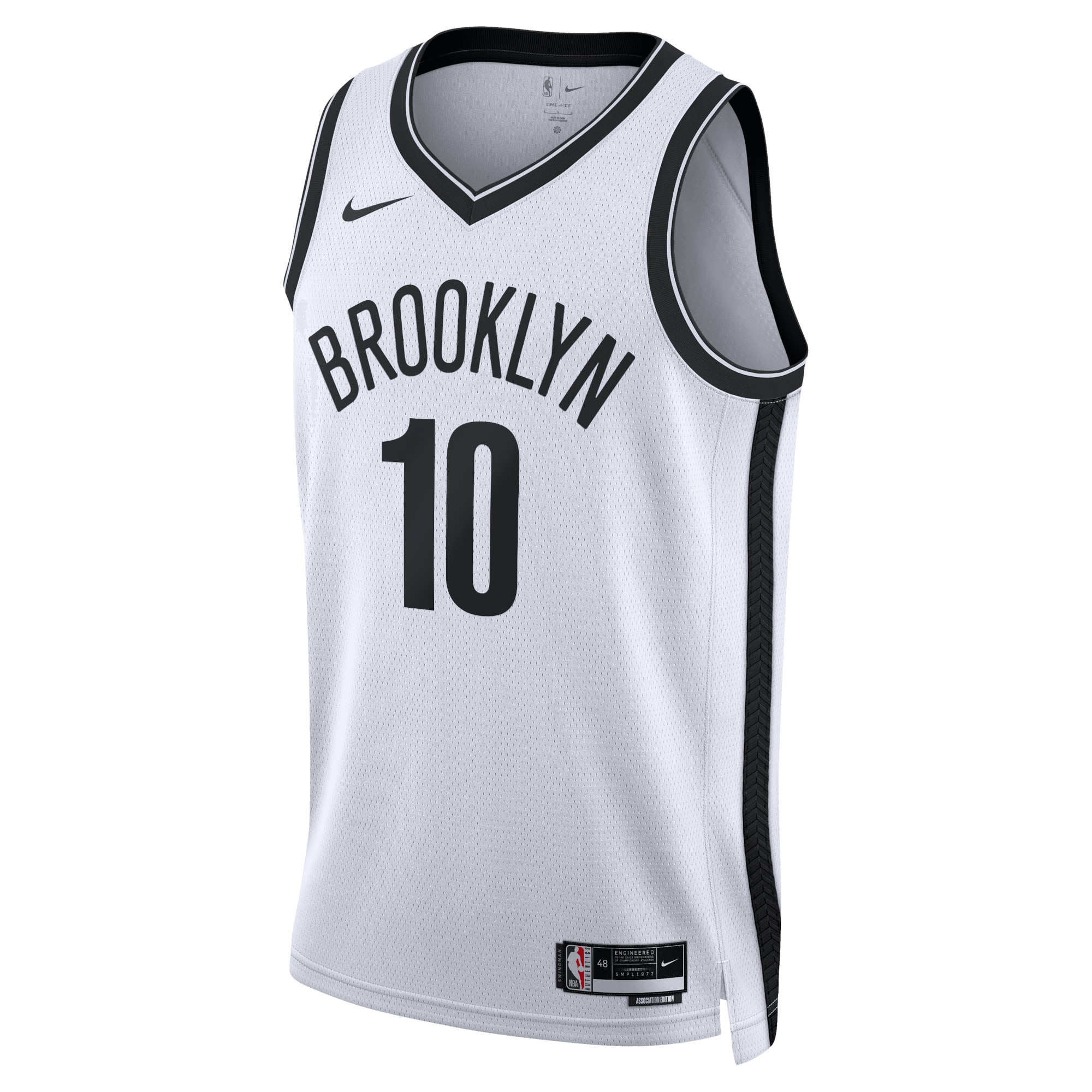 Brooklyn Nets Association Edition Swingman Jersey - White - Ben Simmons - Unisex