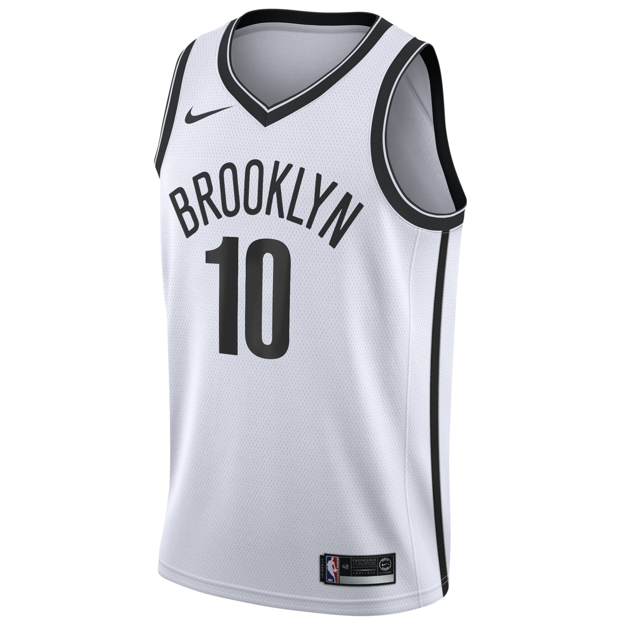 Brooklyn Nets Association Edition Swingman Jersey - White - Ben Simmons - Youth