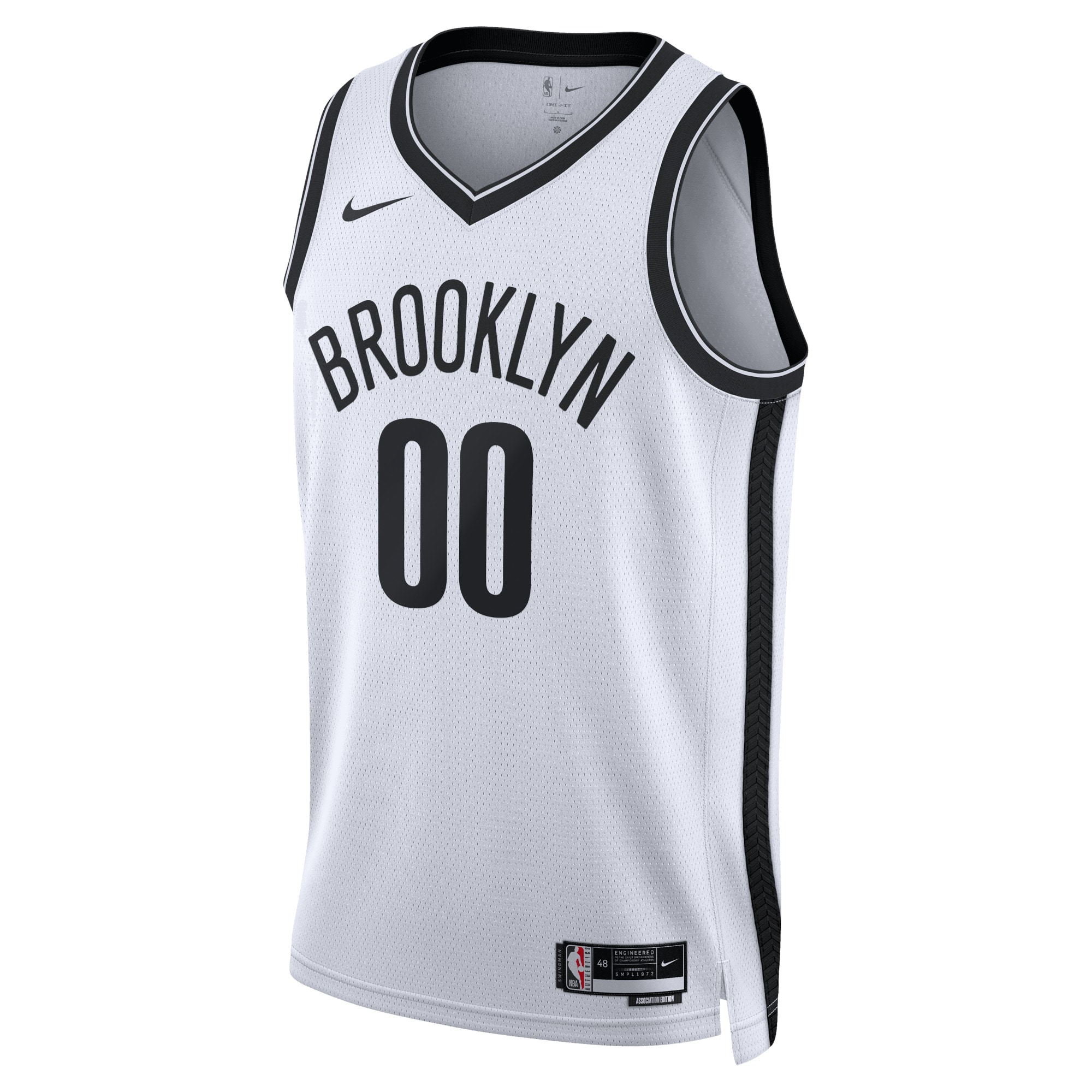 Brooklyn Nets Association Swingman Jersey - Custom - Unisex