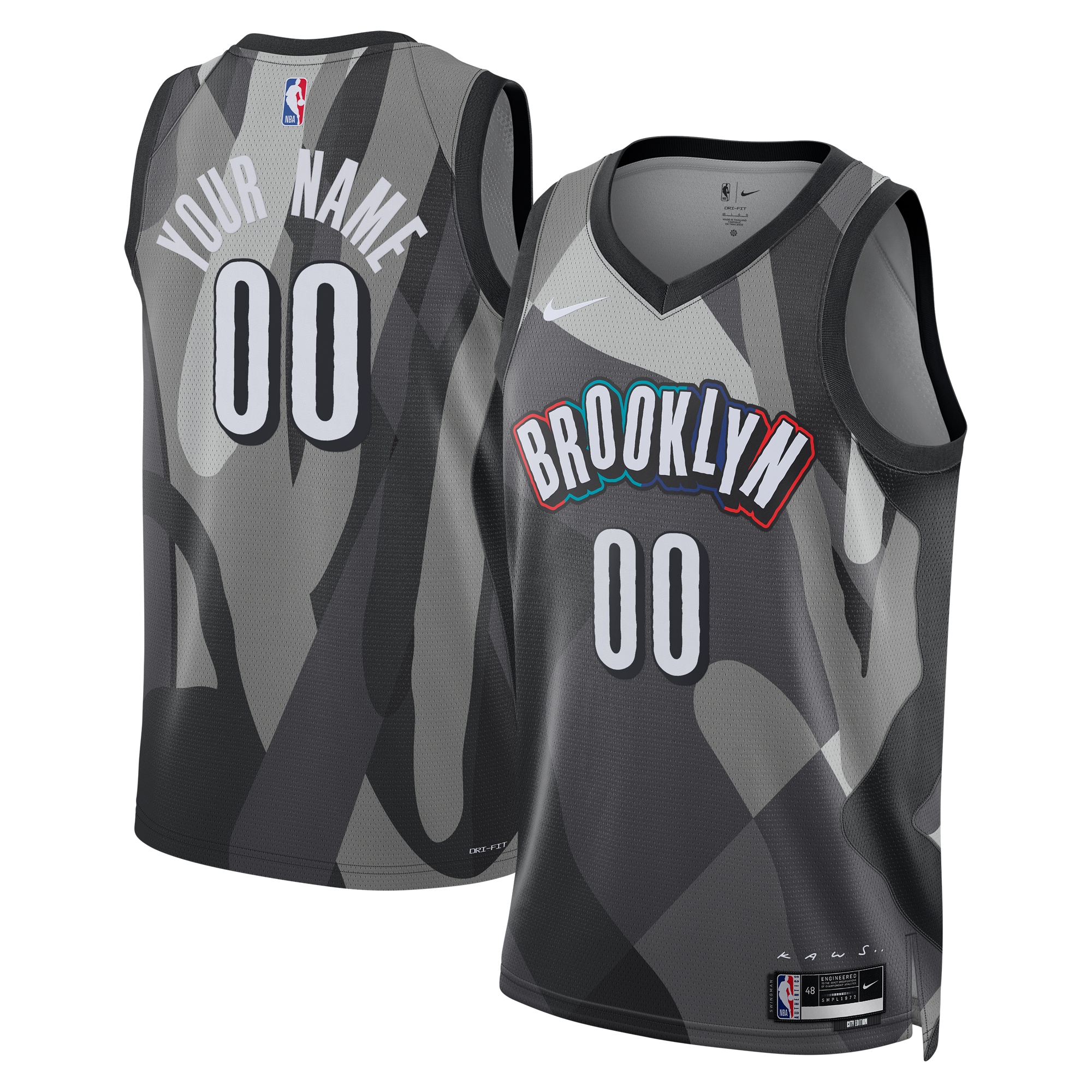Brooklyn Nets City Edition Swingman Jersey 2024 - Custom - Unisex