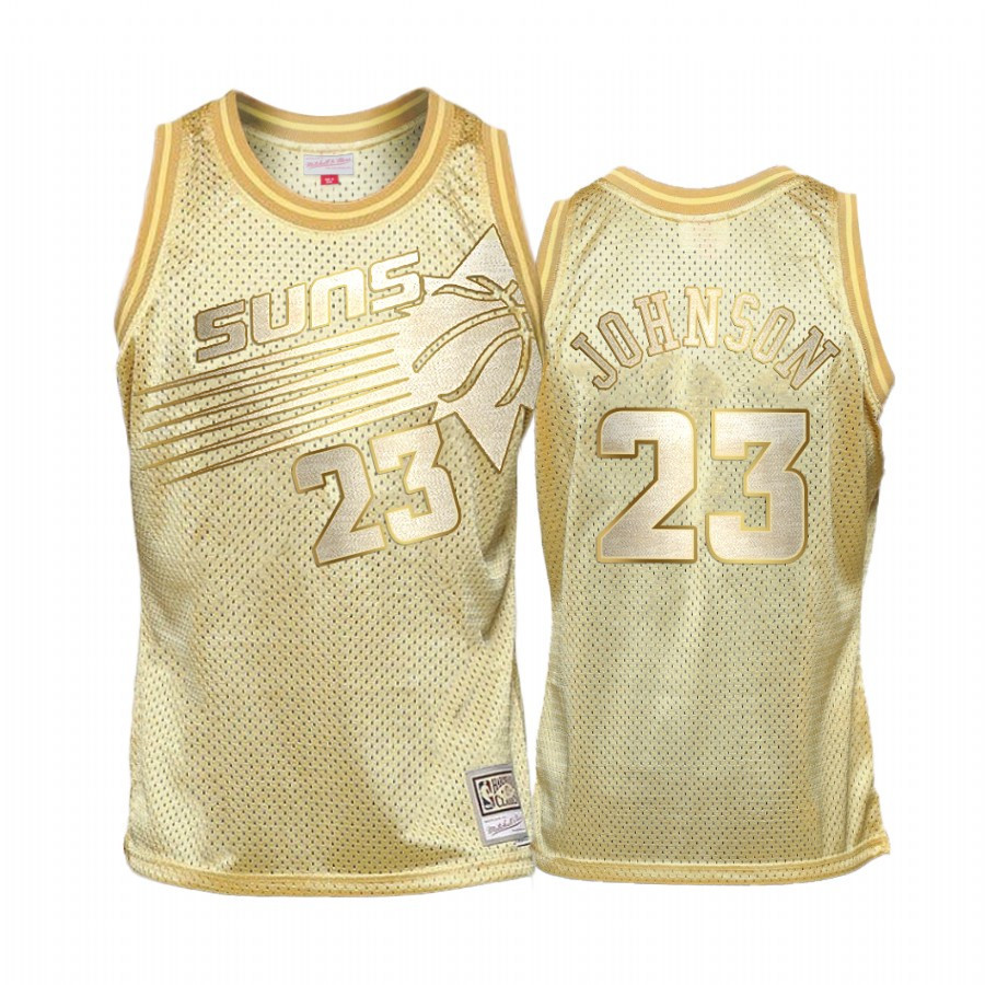Cameron Johnson 23 Phoenix Suns Golden Hwc Limited Jersey