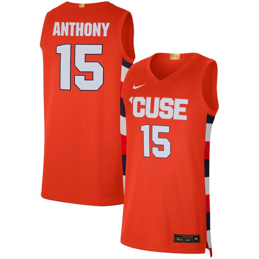 Carmelo Anthony Syracuse Orange Limited Basketball Jersey - Orange